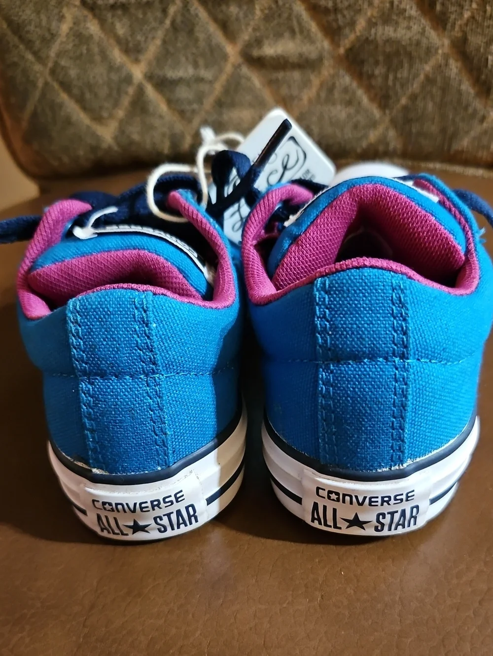 Converse Chuck Taylor All Star Madison Ox Lace Up Low Top Sneakers Shoes Blue